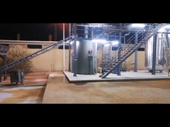 Apparecchiatura per la produzione di silicato di sodio ad alta velocità, metodo umido, 10 tonnellate/giorno