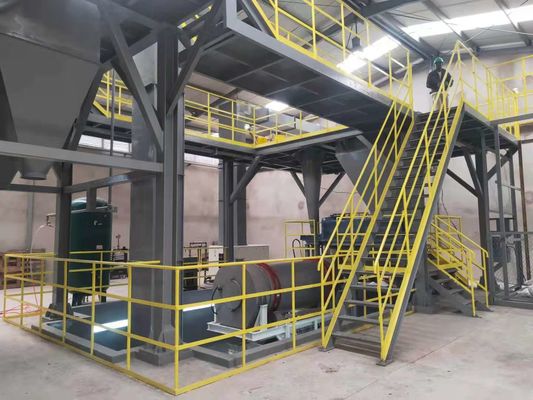 Linea di produzione di mescolamento della posta del detersivo, miscelatore detergente dell'aggiunta della posta della polvere